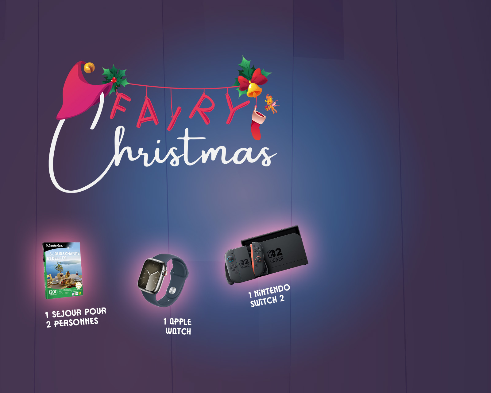 Jeu concours Fairy christmas